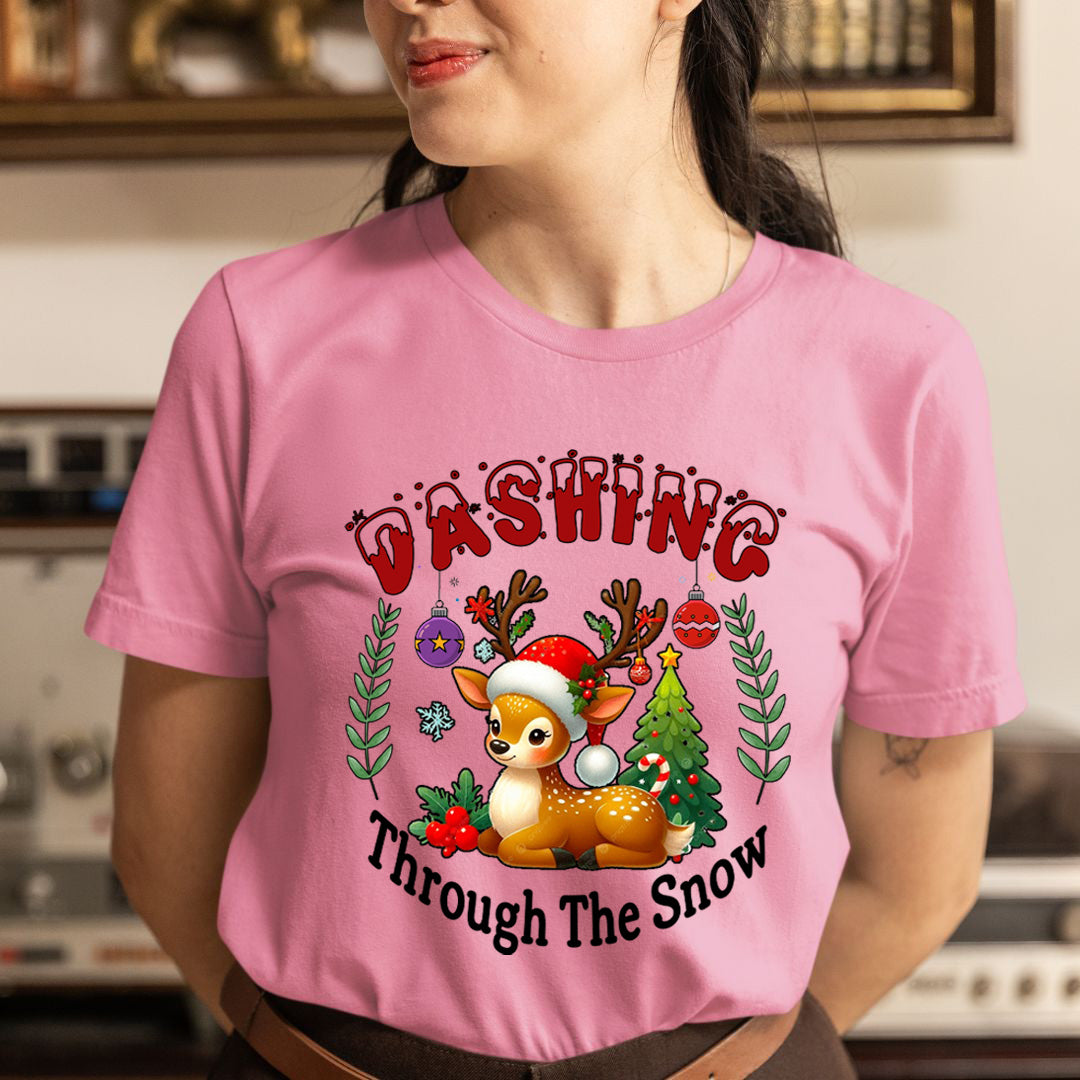 Dashing Through The Snow - Unisex T-Shirt