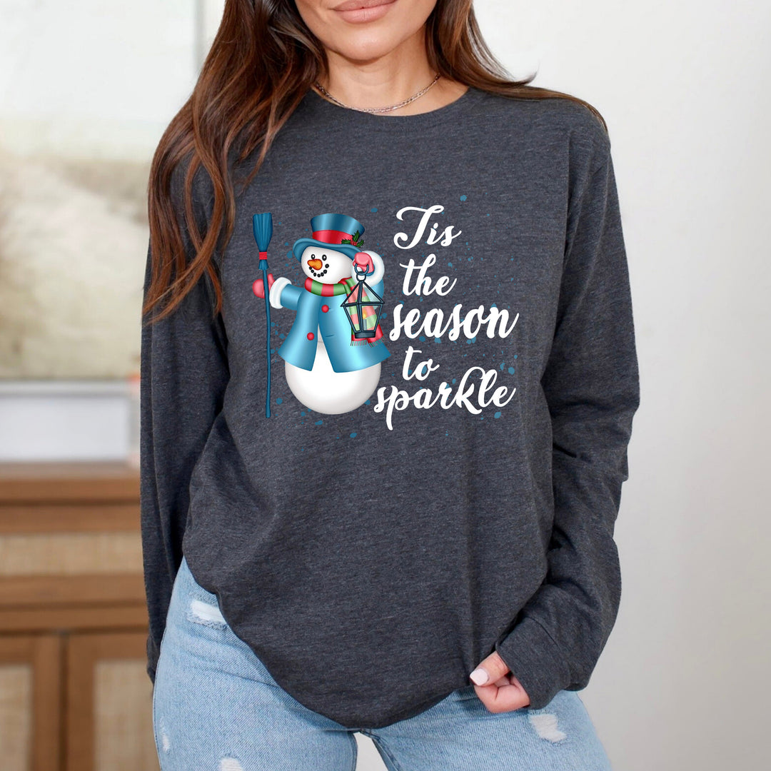 Tis The Season To Sparkle - Long-Sleeve Tee