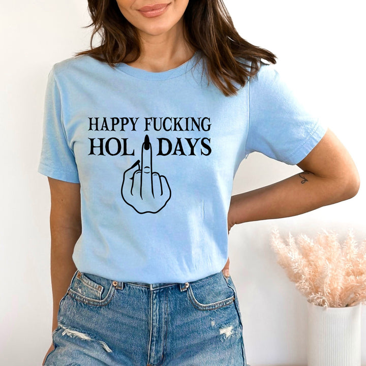 Happy Holiday - Bella canvas