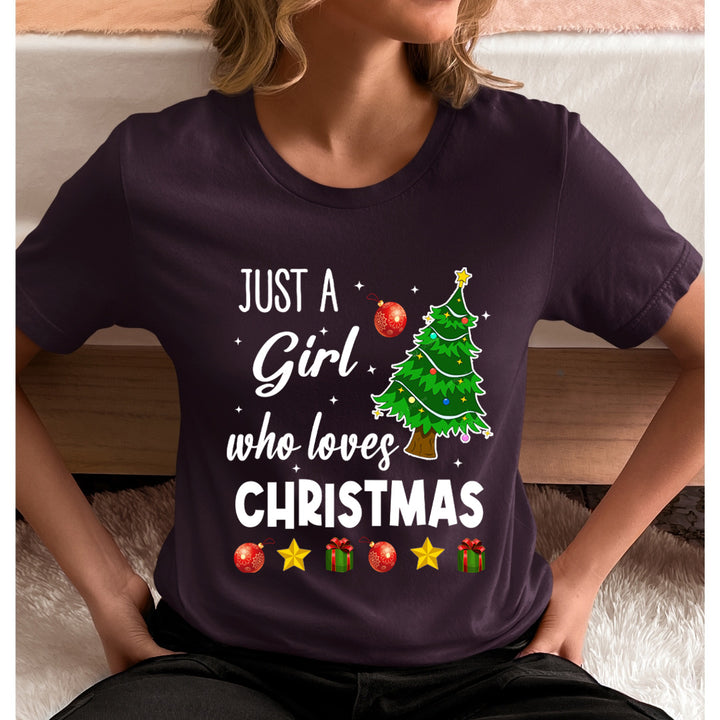 Just A Girl Who Loves Christmas(New) - Unisex T-Shirt