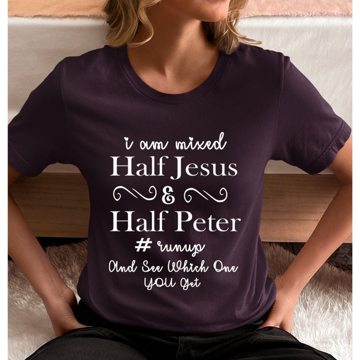 Half Jesus Half Peter - Unisex T-Shirt
