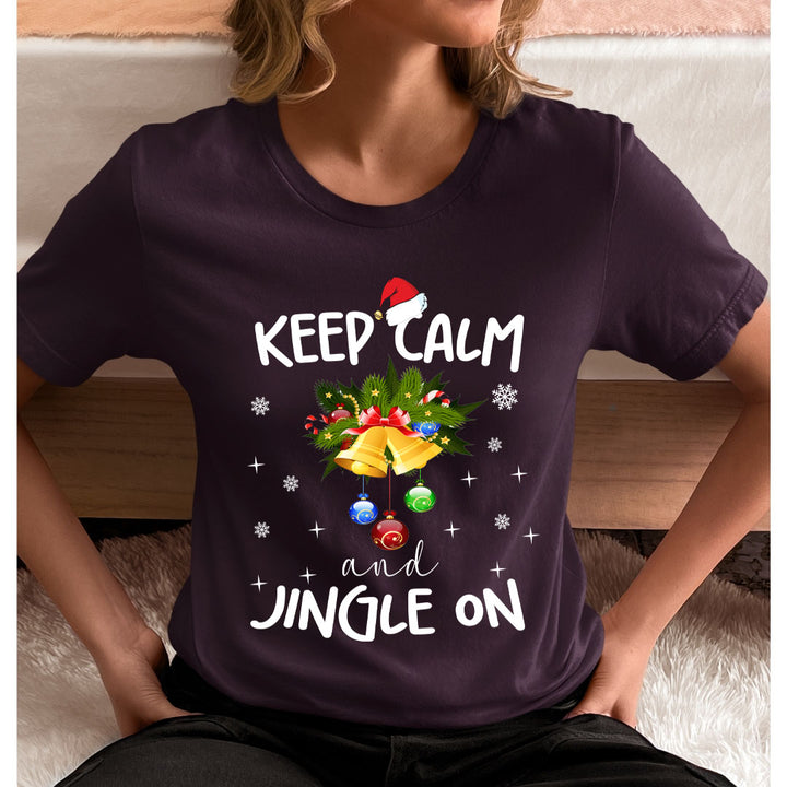 Keep Calm And Jingle On - Unisex T-Shirt