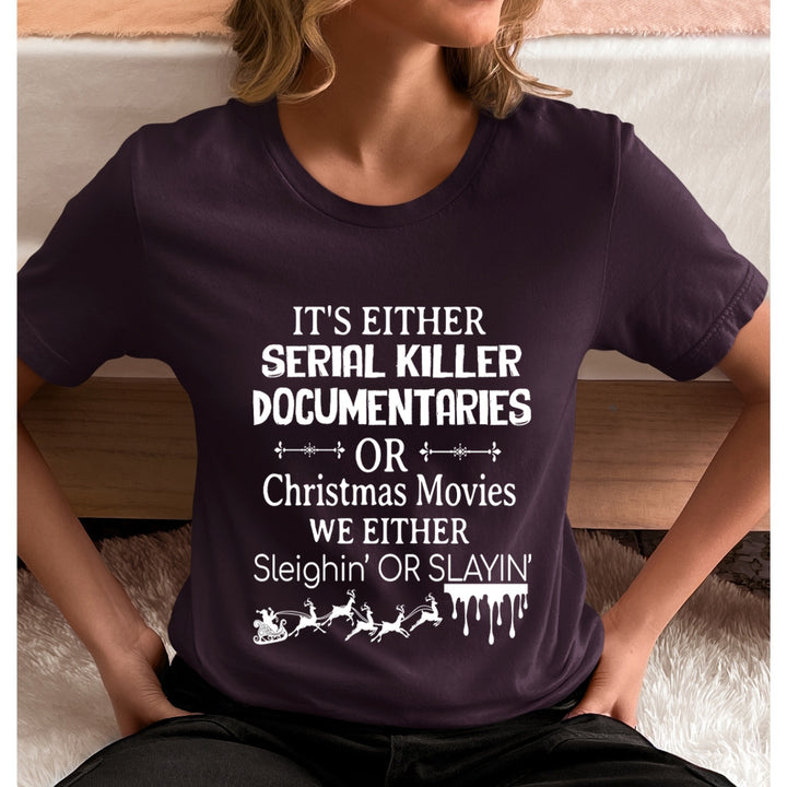 Serial Killer Documentaries - Unisex T-Shirt