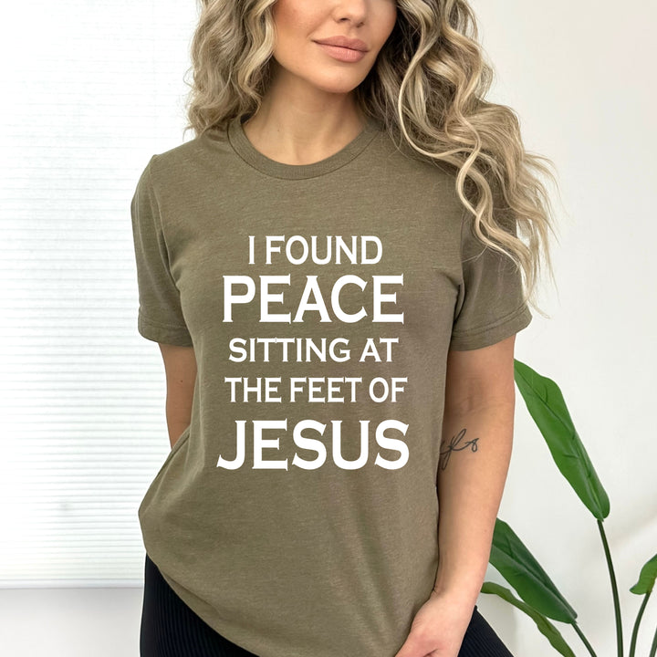 " I Found Peace " - Bella Canvas T-Shirt