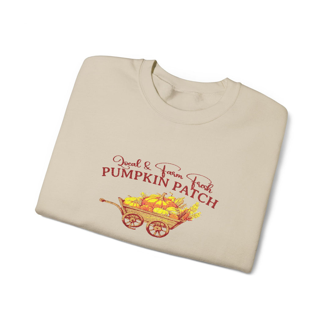 Pumpkin Patch - Embroidery Design (Sweatshirt & Hoodie)