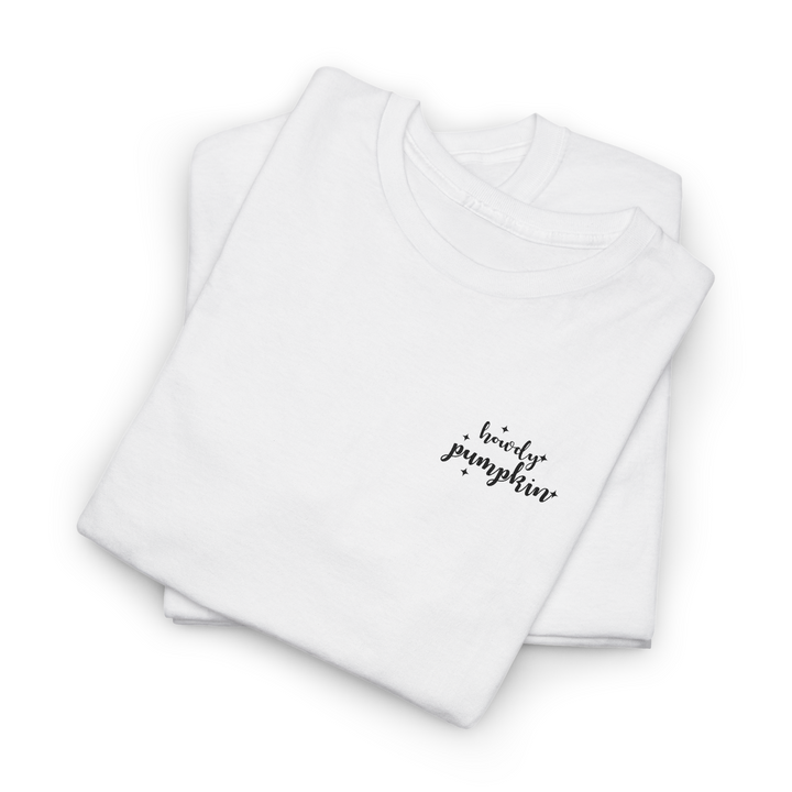 Howdy Pumpkin - Embroidery Design (T-Shirt)