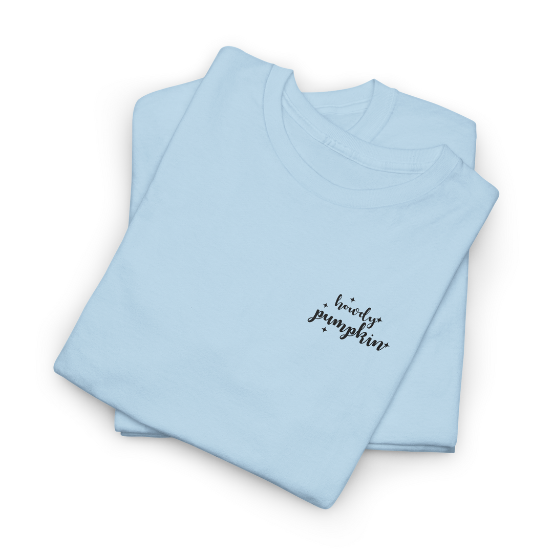 Howdy Pumpkin - Embroidery Design (T-Shirt)
