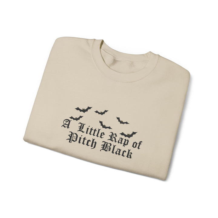 A Little Rap Of Pitch Black - Embroidery Design (Sweatshirt & Hoodie)