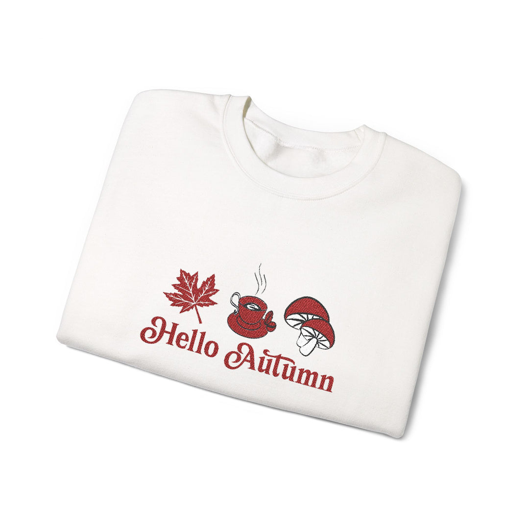 Hello Autumn - Embroidery Design (Sweatshirt & Hoodie)