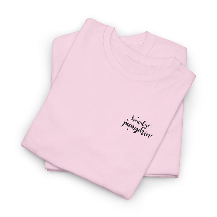 Howdy Pumpkin - Embroidery Design (T-Shirt)