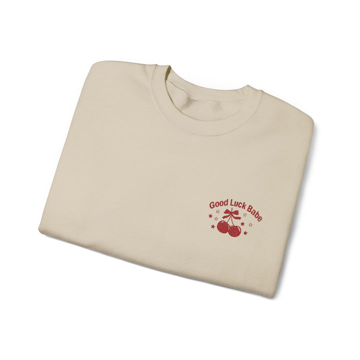 Good Luck Babe - Embroidery Design (Sweatshirt & Hoodie)