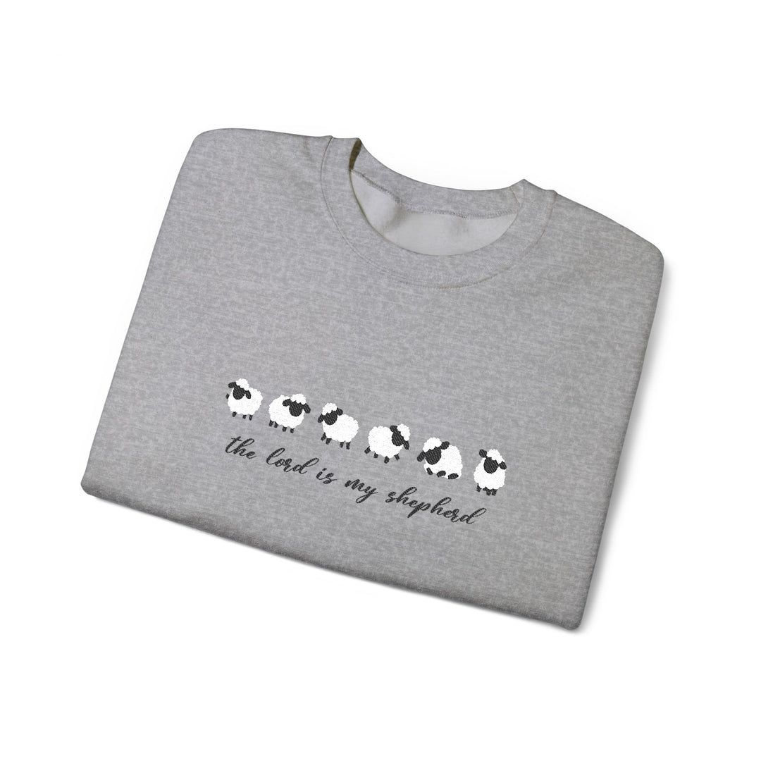The Lord Is My Shepherd - Embroidery Design (Sweatshirt & Hoodie)