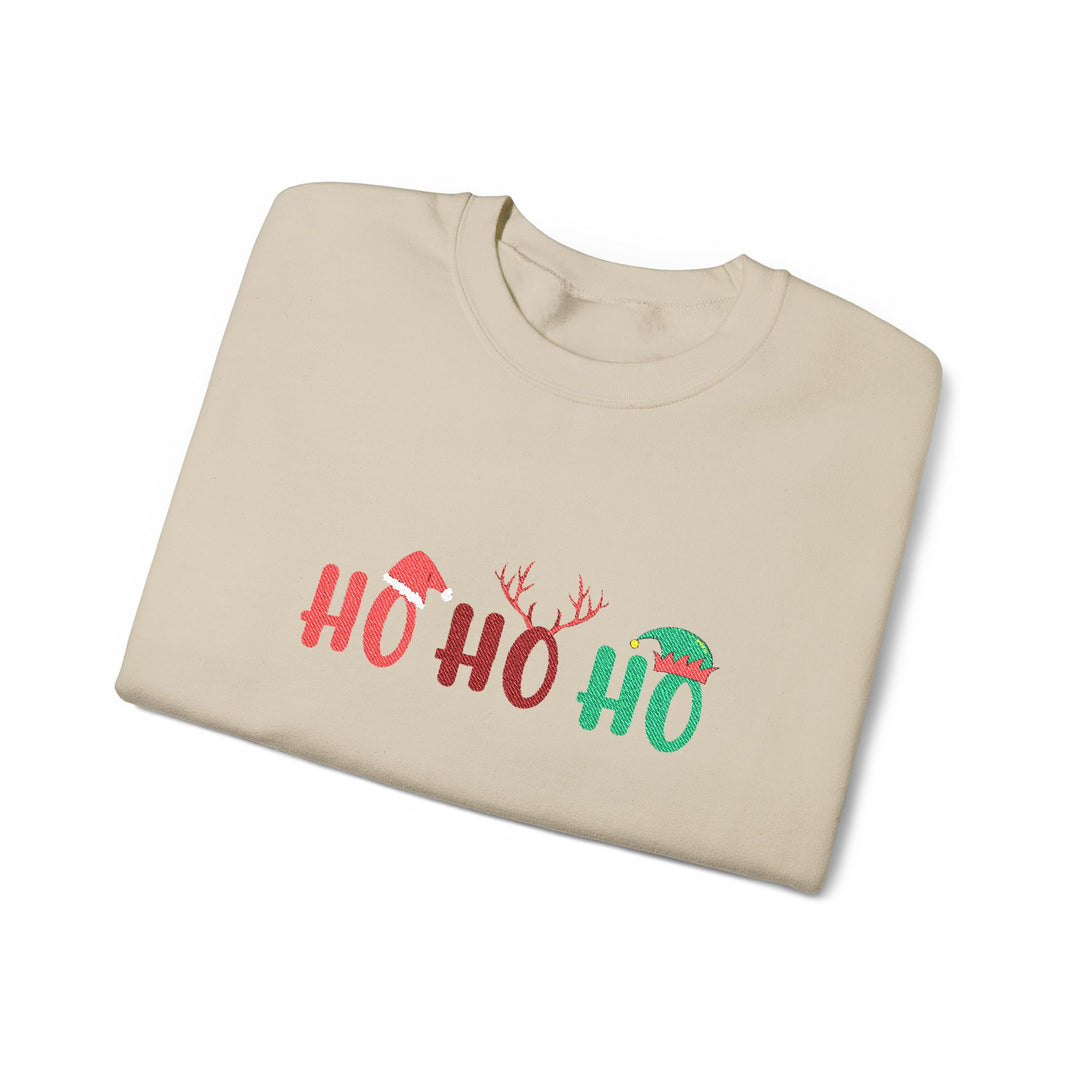 Ho Ho Ho - Embroidery Design (Sweatshirt & Hoodie)