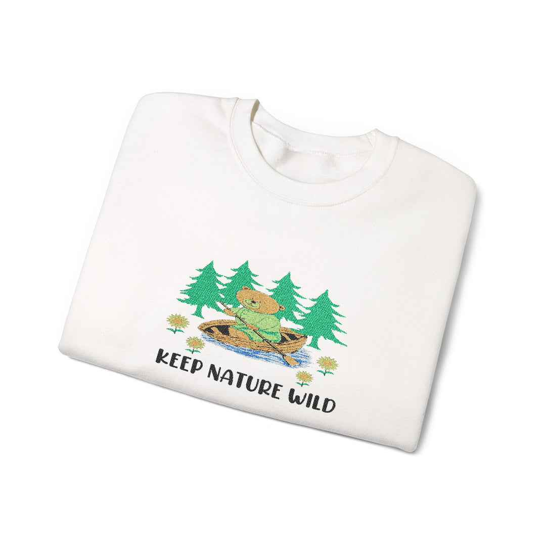 Keep Nature Wild - Embroidery Design (Sweatshirt & Hoodie)