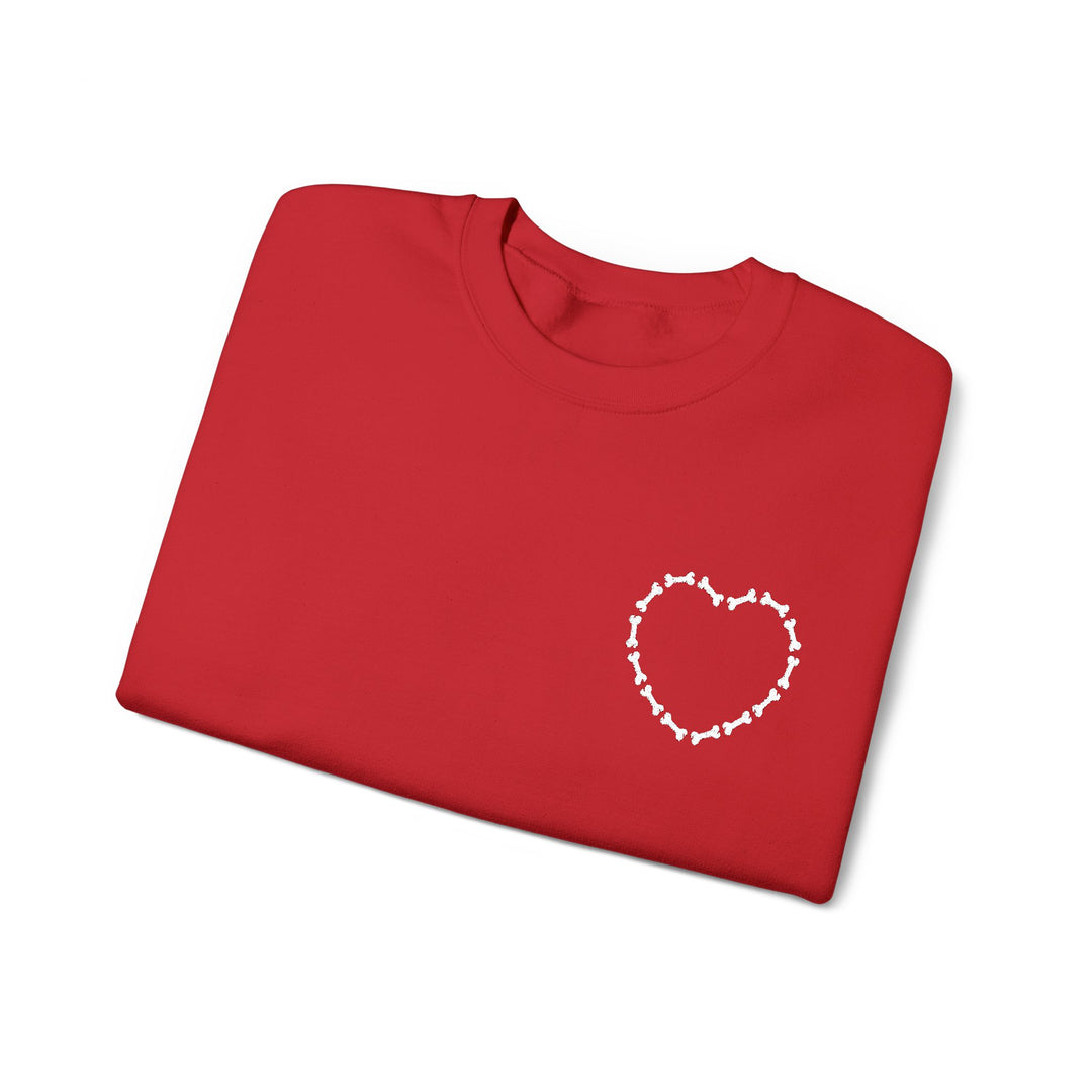 Skeleton Heart - Embroidery Design (Sweatshirt & Hoodie)