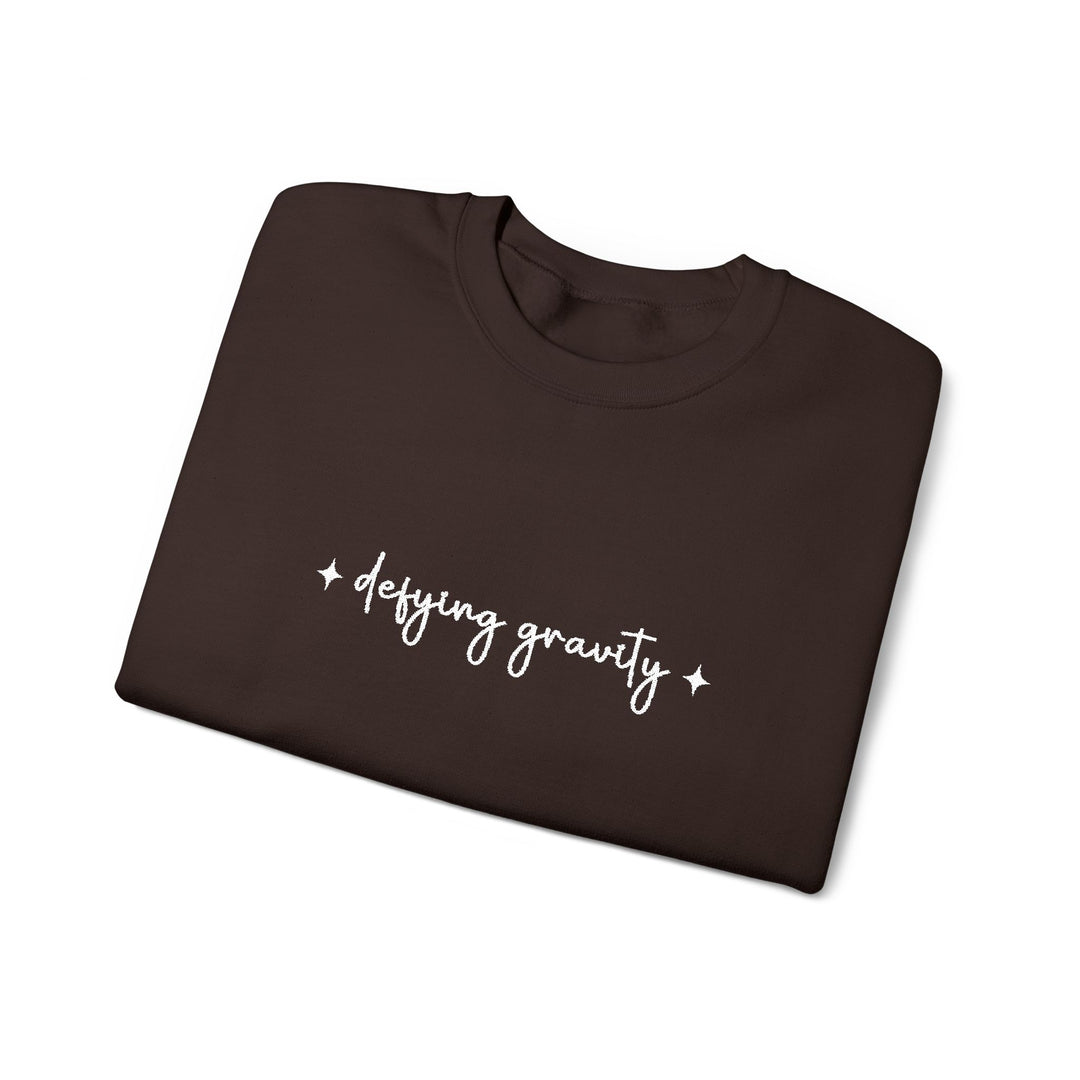 Defying Gravity - Embroidery Design (Sweatshirt & Hoodie)