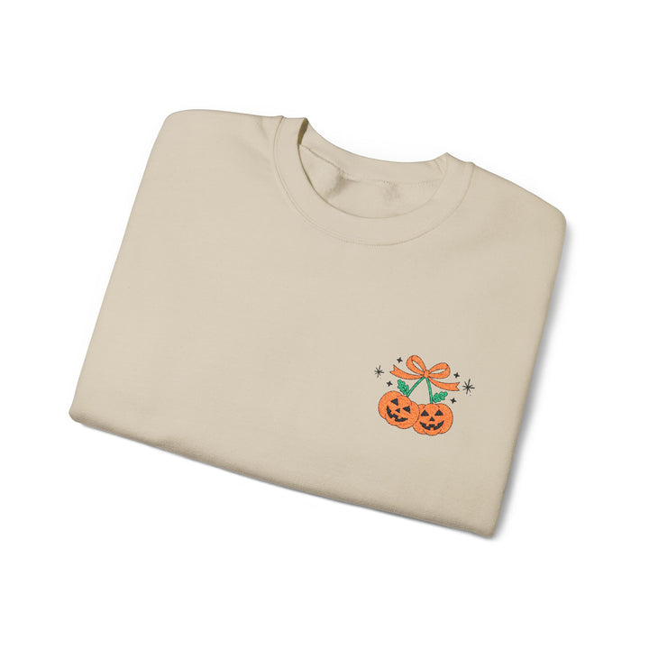 Pumpkin Cherries - Embroidery Design (Sweatshirt & Hoodie)