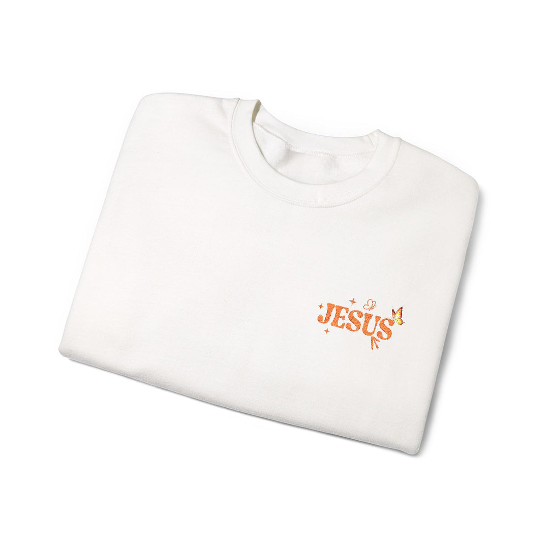 Jesus - Embroidery Design (Sweatshirt & Hoodie)