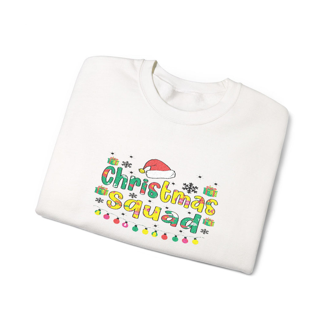 Christmas Squad - Embroidery Design (Sweatshirt & Hoodie)