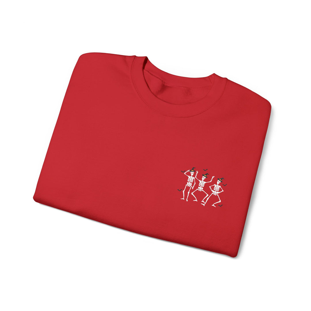 Dancing Skeleton - Embroidery Design (Sweatshirt & Hoodie)