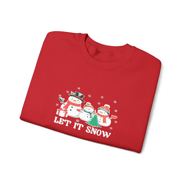 Let It Snow - Embroidery Design (Sweatshirt & Hoodie)