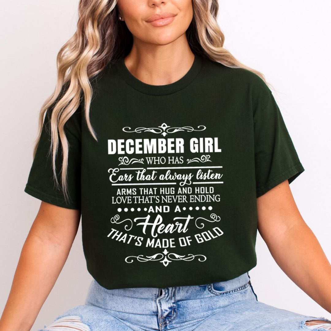 December Girl Who Has Heart That&