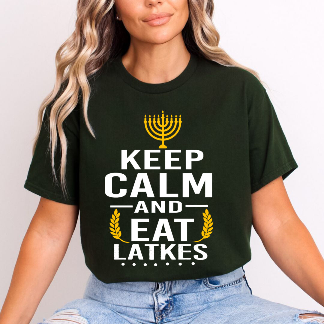 Keep Calm And Latkes - Unisex T-Shirt