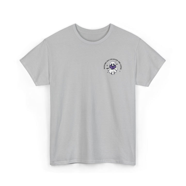 Ghosting You For Books And Coffee - Embroidery Design (T-Shirt)