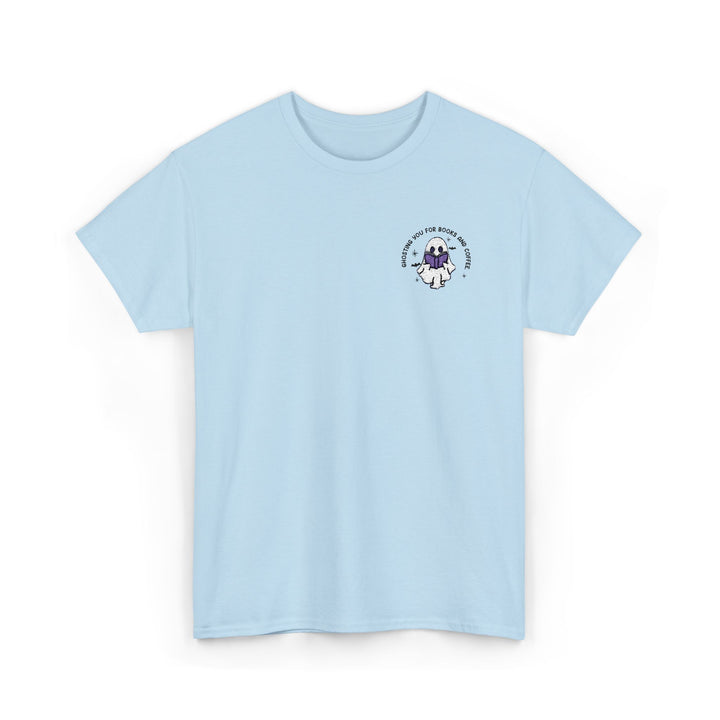 Ghosting You For Books And Coffee - Embroidery Design (T-Shirt)