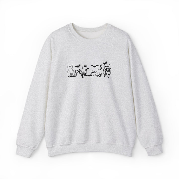 Halloween Ghost Cats - Embroidery Design (Sweatshirt & Hoodie)