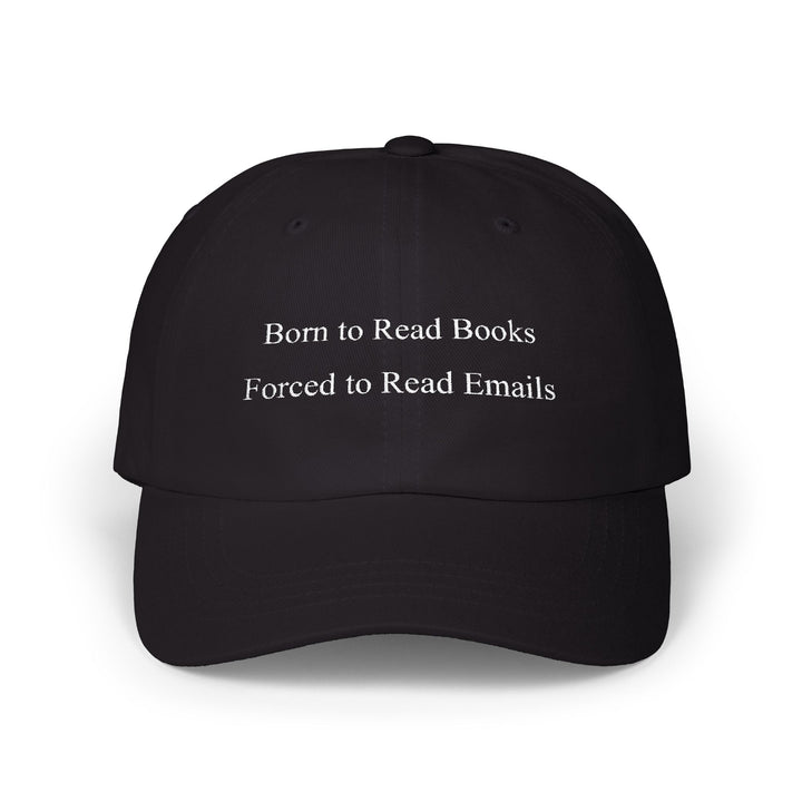 Born To Read Books - Embroidery Design (Cap)