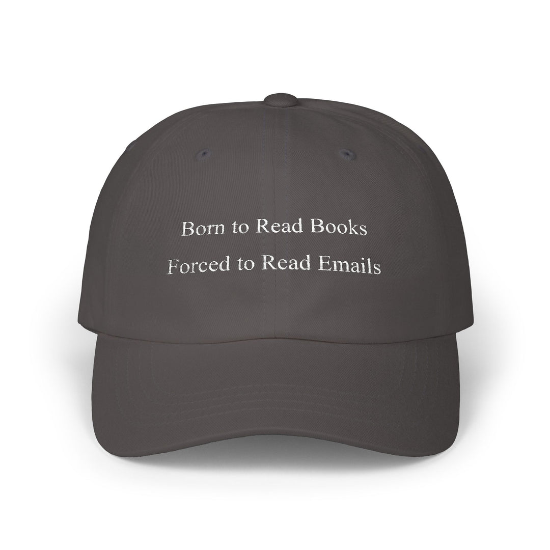 Born To Read Books - Embroidery Design (Cap)