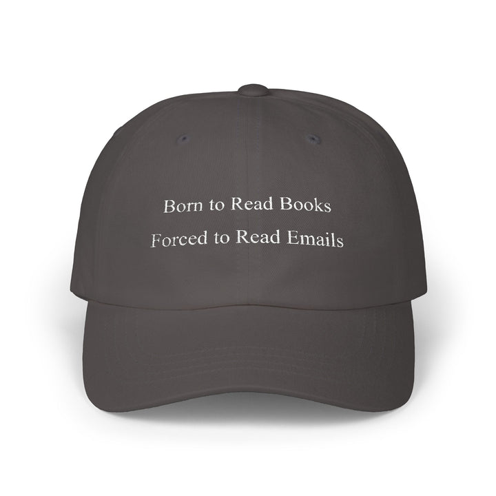 Born To Read Books - Embroidery Design (Cap)