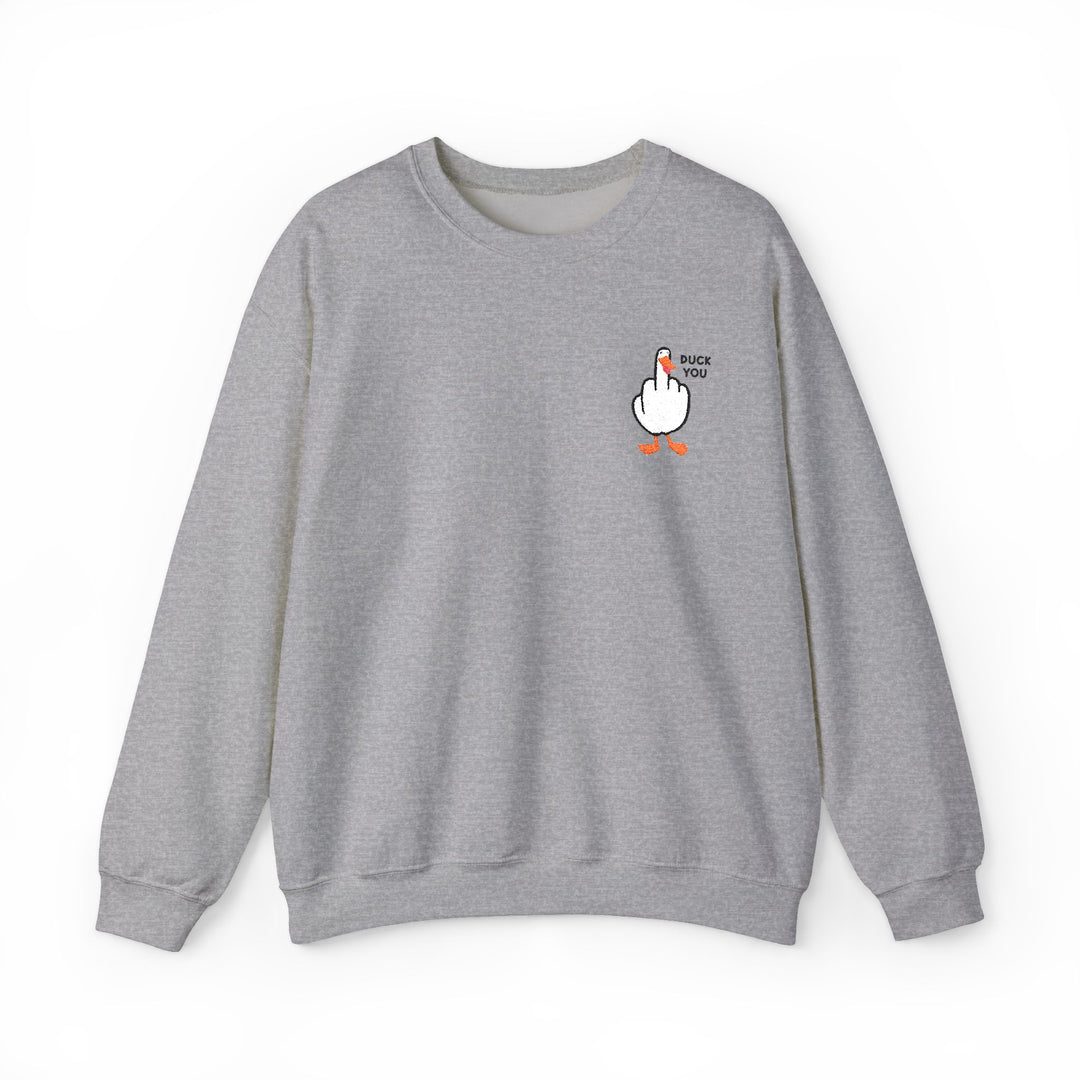 Duck You - Embroidery Design (Sweatshirt & Hoodie)