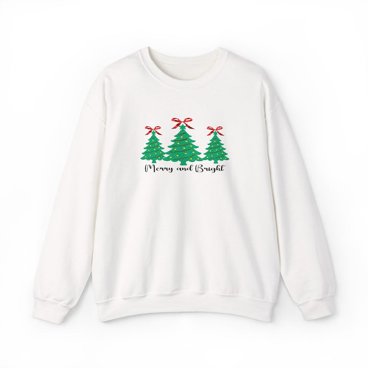 Merry And Bright - Embroidery Design (Sweatshirt & Hoodie)