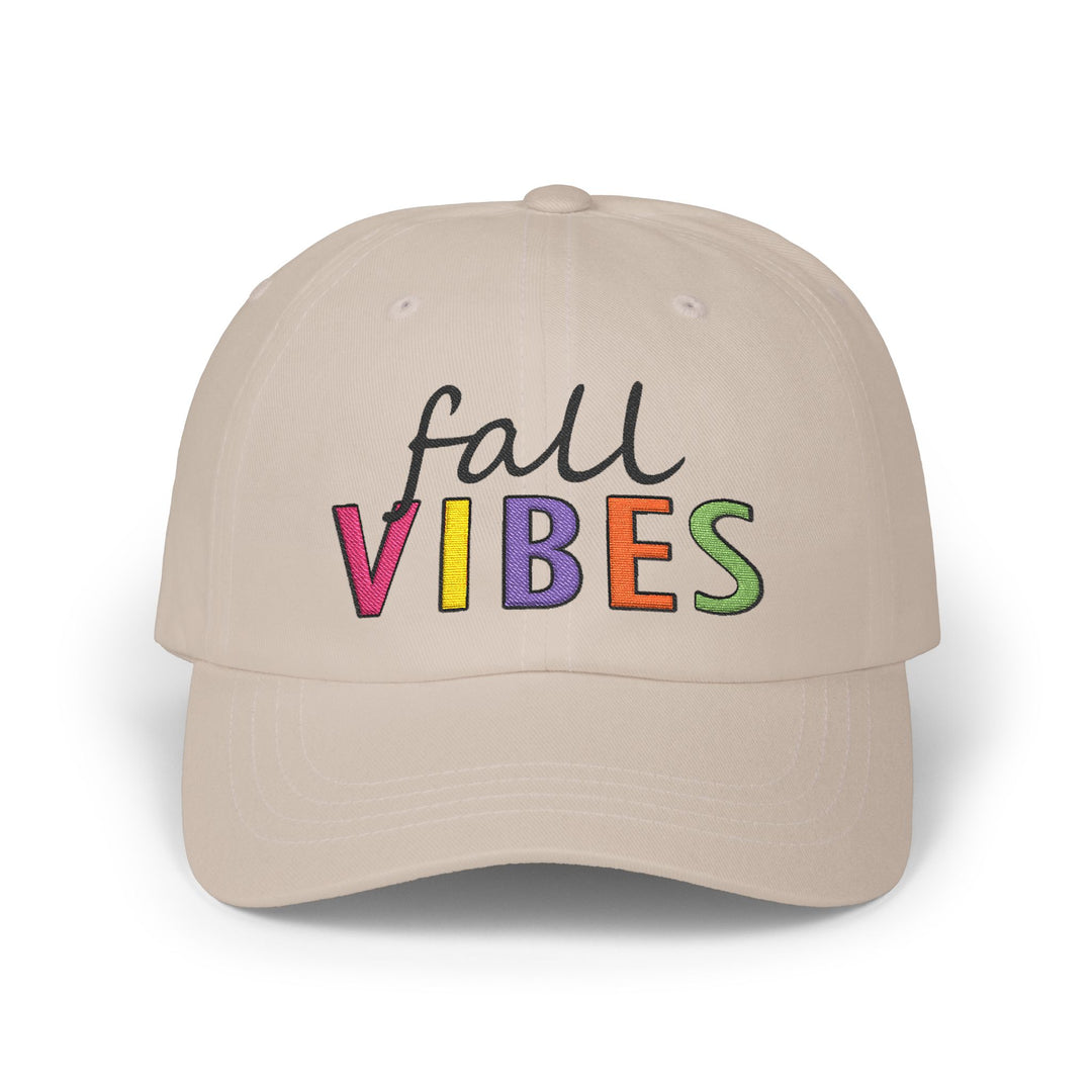 Fall Vibes - Embroidery Design (Cap)