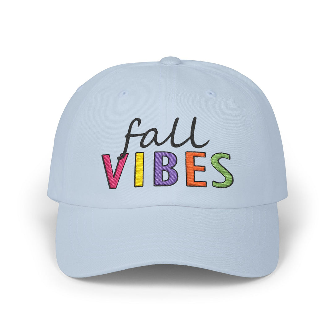 Fall Vibes - Embroidery Design (Cap)
