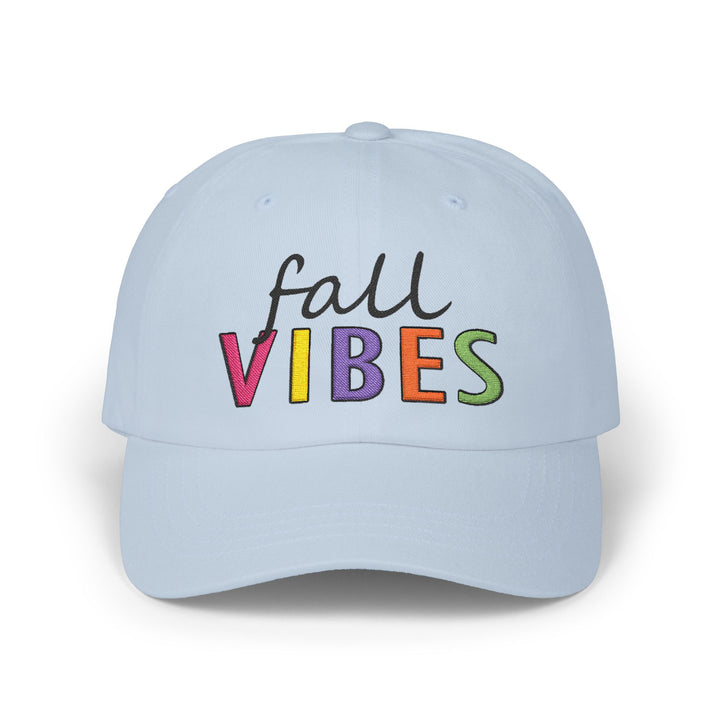Fall Vibes - Embroidery Design (Cap)