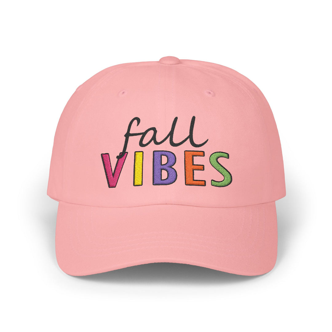 Fall Vibes - Embroidery Design (Cap)