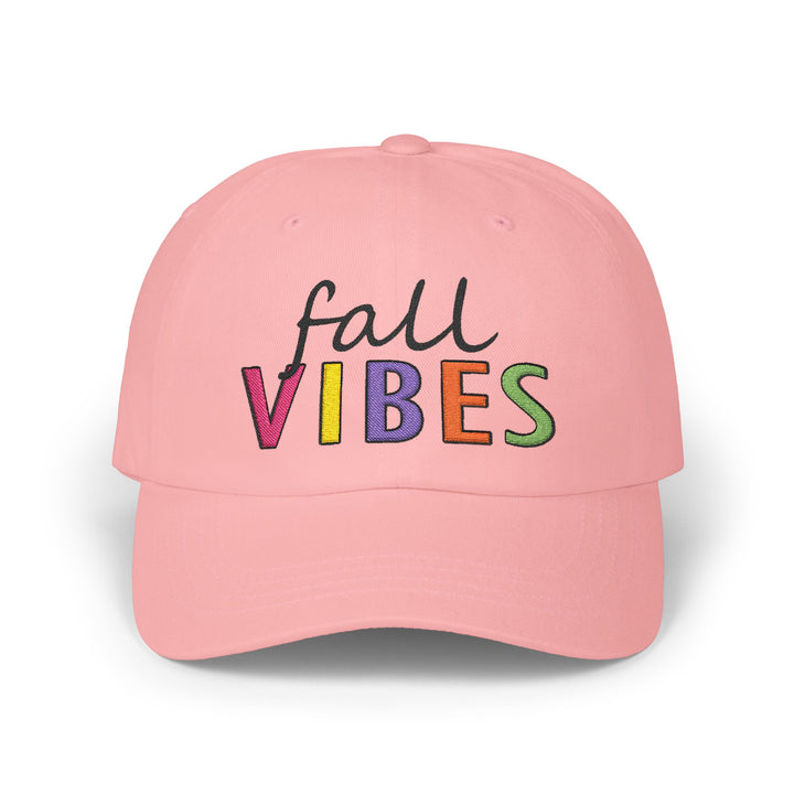 Fall Vibes - Embroidery Design (Cap)