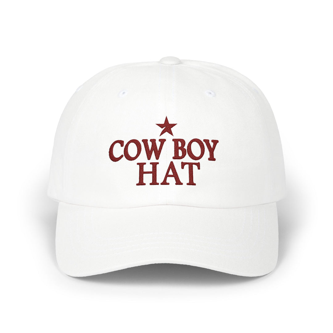 Cow Boy Hat - Embroidery Design (Cap)