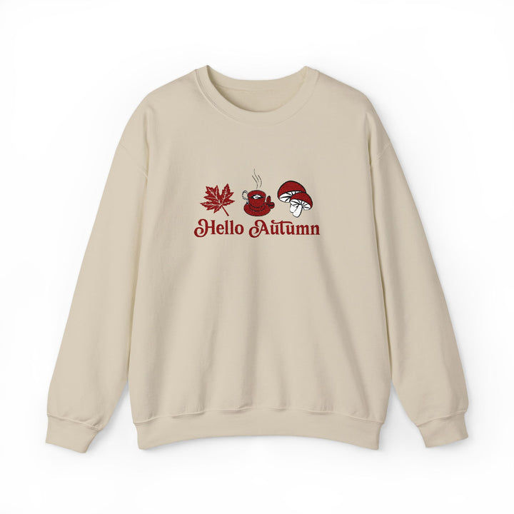 Hello Autumn - Embroidery Design (Sweatshirt & Hoodie)