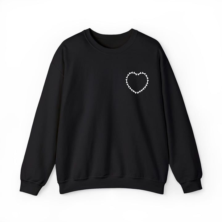 Skeleton Heart - Embroidery Design (Sweatshirt & Hoodie)