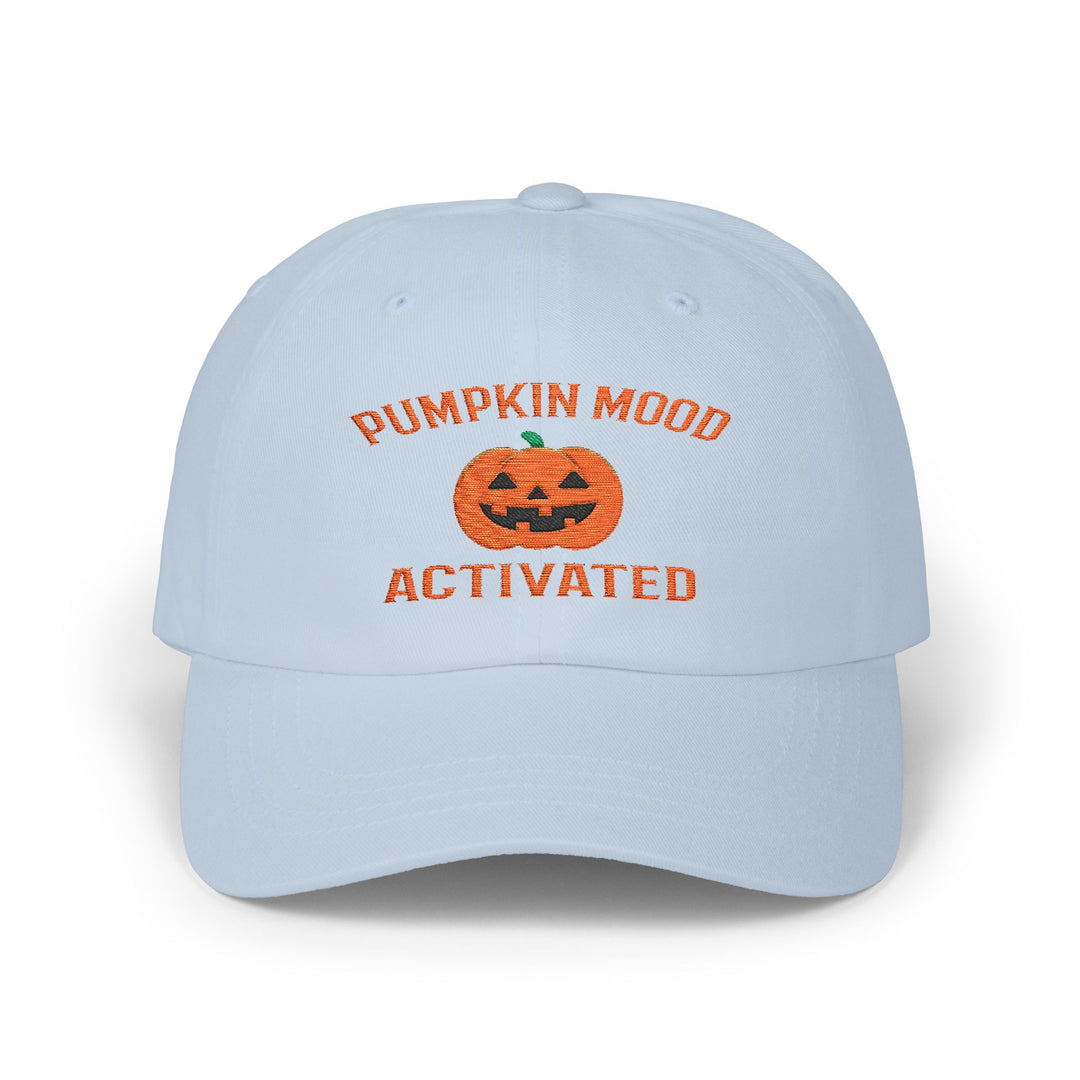 Pumpkin Mood Activated - Embroidery Design (Cap)