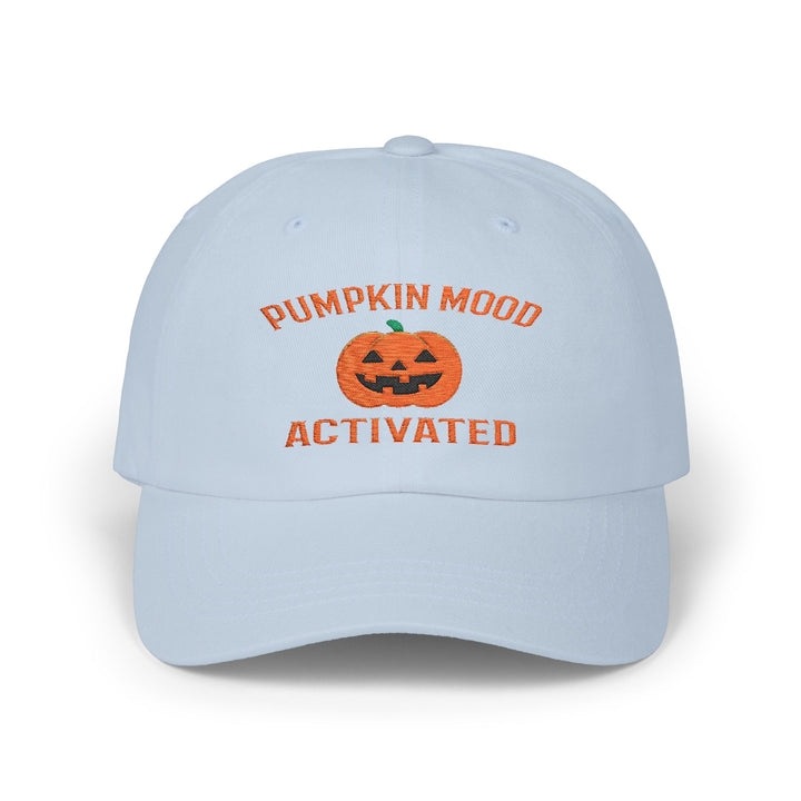 Pumpkin Mood Activated - Embroidery Design (Cap)