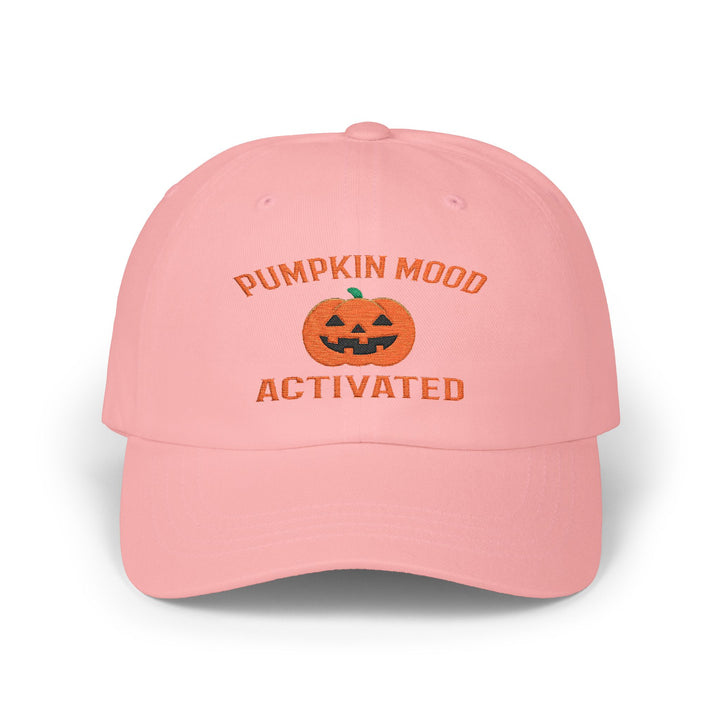 Pumpkin Mood Activated - Embroidery Design (Cap)