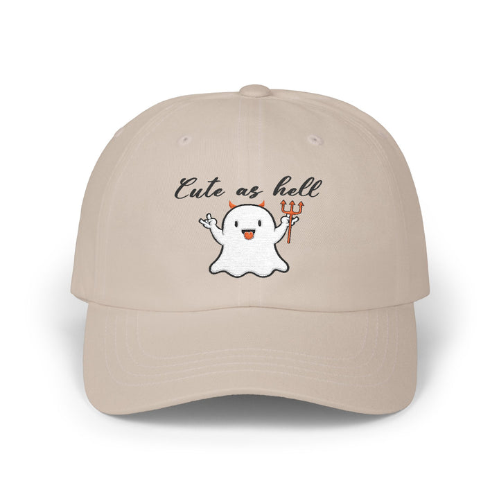 Cute As Hell - Embroidery Design (Cap)
