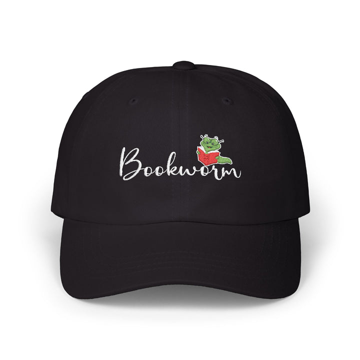 Bookworm - Embroidery Design (Cap)