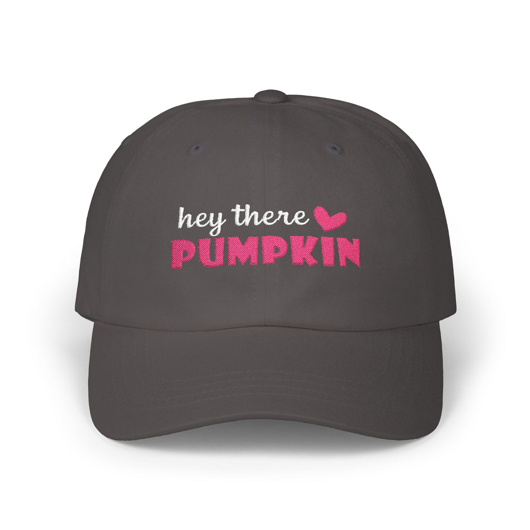 Hey There Pumpkin - Embroidery Design (Cap)
