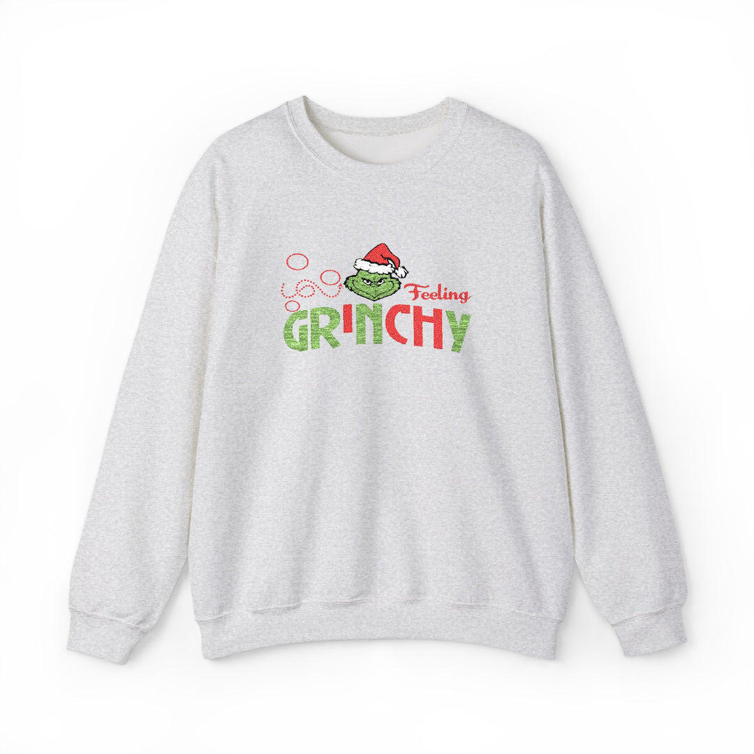Feeling Grinchy - Embroidery Design (Sweatshirt & Hoodie)